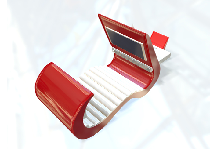 Roberta Ramme’s Wave Chaise Lounger - Blender
