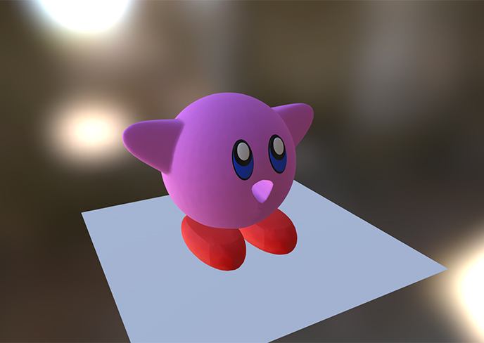 Kirby LowPoly - 3dsmax