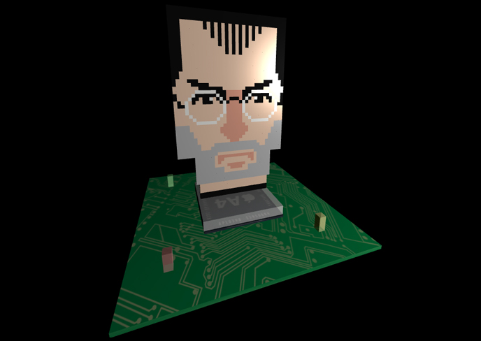 Steve Jobs WebGL