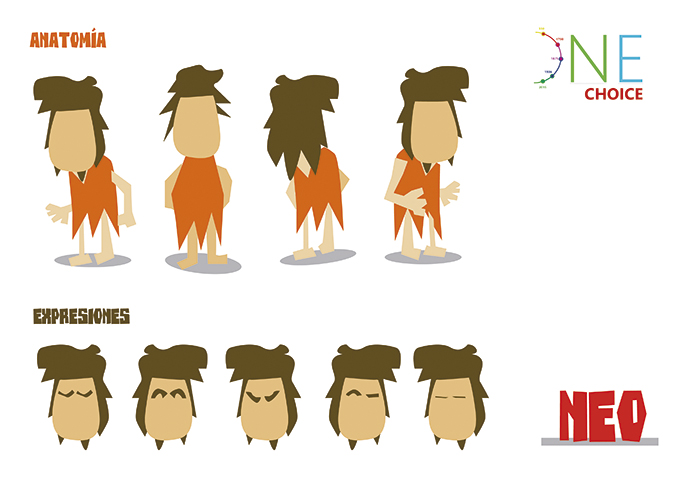 Personaje Videojuego One Choice