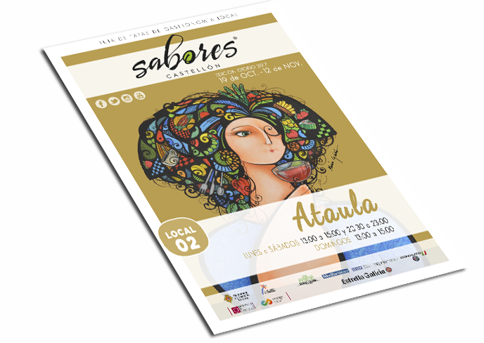 Cartel Sabores Ruta Sabor 2017 - My Comunica