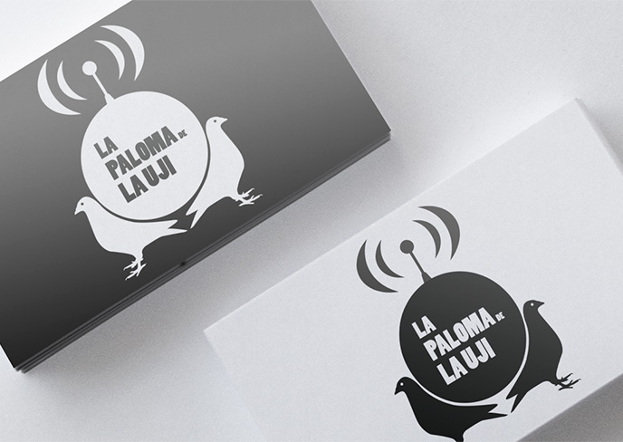 Logotipo Radio · La paloma de la uji