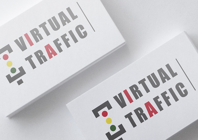 Logotipo videojuego · Virtual Traffic
